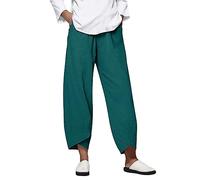 Pantaloni da yoga con taglio a stivale da donna, casual, pantaloni corti da donna, pantaloni a righe arcobaleno pantaloni plissettati in crêpe per taglie forti UK pantaloni da jogging taglie forti
