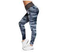 Pantaloni da yoga da donna Petite, leggings da palestra a vita alta anti cellulite pantaloni stretti comodi senza cuciture sportivi alla moda mimetici leggings casual con stampa mimetica pantaloni