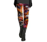Pantaloni da yoga svasati da donna petite, pantaloni da donna a vita alta, leggings sportivi casual per fitness, comodi e morbidi, pantaloni sportivi super elastici con campana, pantaloni della tuta