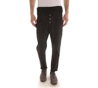 Pantaloni Daniele Alessandrini Jeans Trouser Cotone Uomo Nero PJ5432L1043531 1