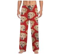 Pantaloni del pigiama di Natale degli uomini di natale elastico in vita pantaloni da salotto all'aperto oversize pantaloni da sonno leggero nano elastico in vita giovane ragazzo abbigliamento per la