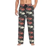 Pantaloni del pigiama leggeri e basici, modello auto sportiva alla moda