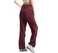 Pantaloni della tuta autunnali da donna larghi cargo sportivi morbidi con tasche joggers vestibilità ampia casual pantaloni atletici da corsa comodi pantaloni da salotto comodi yoga attivo 2025