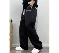 Pantaloni della tuta casual da uomo, vestibilità dritta e morbida, effetto drappeggiato, adatti per il relax e le attività all'aperto. Possono anche essere regalati come regalo di coppia. Realizzati i