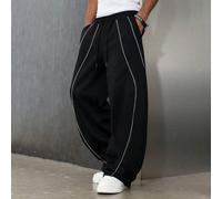 Pantaloni della tuta casual larghi e morbidi con patchwork, versatili per lo streetwear, il casual quotidiano, le uscite del fine settimana, i festival musicali, le riunioni sociali. Questi pantaloni 