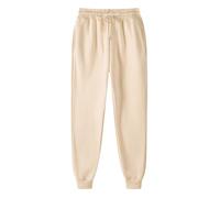 Pantaloni della tuta da donna foderati in pile con fondo largo foderato in lana pantaloni sportivi 2025 con tasche joggers vestibilità rilassata gamba dritta comodi con risvolto pantaloni sportivi