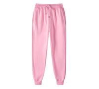 Pantaloni della tuta da donna foderati in pile con fondo stretto larghi con coulisse casual allenamento a vita alta joggers vestibilità ampia foderato in lana 2025 pantaloni attivi a gamba dritta con