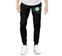 Pantaloni della Tuta da Uomo con Motivo Floreale per la consapevolezza renale, Ideali per la Speranza di Una Cura, Pantaloni da Jogging Lunghi, Abbigliamento Sportivo Casual.