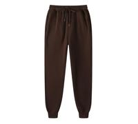Pantaloni della tuta da uomo elasticizzati con fondo elastico foderato in pile sportivi morbidi a vita alta joggers vestibilità ampia pantaloni attivi 2025 comodi comodi pantaloni da salotto casual