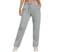 Pantaloni della tuta larghi da donna a gamba larga casual alti attivi pantaloni da yoga con fondo aperto inverno autunno gambe larghe gamba dritta gamba aperta pantaloni della tuta a vita alta