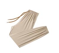 Pantaloni della tuta larghi da donna Pantaloni della tuta da donna in seta di ghiaccio Protezione solare Atletico con tasche Joggers Vestibilità ampia Casual Attivo Lungo Comodo Pantaloni da salotto