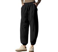 Pantaloni della tuta larghi larghi da donna casual in tinta unita comodi con tasche joggers vestibilità ampia Sport 2025 pantaloni morbidi a vita media pantaloni da yoga attivi pantaloni da salotto