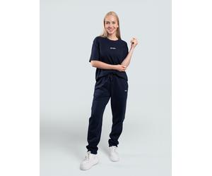 Pantaloni della tuta unisex BrainMax in cotone biologico, blu Dimensione: XL