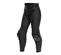 PANTALONI DELTA 4 LEATHER PANTS WMN BLACK BLACK | DAINESE | NUOVO - MotoCharlie