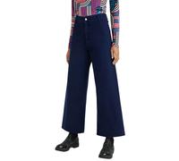 Pantaloni Desigual da donna modello 3 culotte blu marino S
