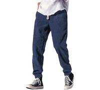 Pantaloni di Chino Pantaloncini Running con Zip Pantaloni Scacchi Uomo Pantaloni Tessuto Uomo Jeans da Uomo A Vita Stretta Aderenti Pantaloni Velluto con Elastico in Vita Jeans Uomo Slim