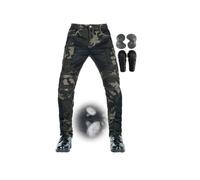 Pantaloni Dirtbike CE Armor Jeans Leggeri Da Motocross