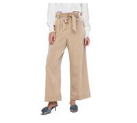 ONLY Onlmarsa Solid Paperbag Pant Wvn Noos Pantaloni in Tessuto, Safari. Dettagli: Melange, S Donna