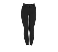 Pantaloni donna a vita alta con grip ginocchio EQUESTRO