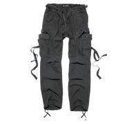 Brandit Women M65 Pants, Donna, Black, 32