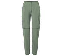 Vaude Farley Stretch Zip Off T-zip Ii Pants Verde 40 / Regular Donna