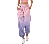 Pantaloni Donna Cotone da Jogging a Gamba Larga Sportivi Classico Fitness Pantalone Running Sportiva Dritti Lunghi Pants Jogger Sweatpants Invernali Yoga Comodi