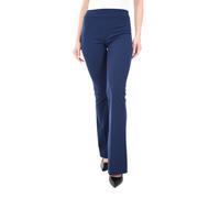 Pantaloni Donna Eleganti Estivi Zampa Pantalone Panta Leggings Elasticizzato