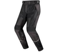 LS2 Como Air Pantaloni tessili moto da donna, nero-grigio, taglia XS per donne