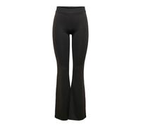 Pantaloni donna Only Fever stretch flaired Noir Lx32