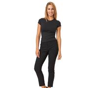Pantaloni donna per sala Siggi Stefany nero art. 63PA0983