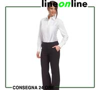 Pantaloni donna per sala Siggi Susanne nero art. 28PA0788