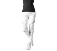 Pantaloni donna Urban Classic stretch biker Blanc 29