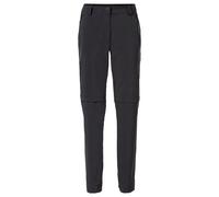 Vaude - Women's Yaras Zip Off Pants - Pantaloni da ciclismo 38 - Regular nero/grigio