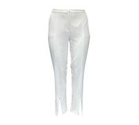 Pantaloni Dritti Bianchi Riflesso Da Donna Marina Rinaldi NWT