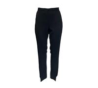 Pantaloni Dritti Neri Riflesso Da Donna Marina Rinaldi NWT
