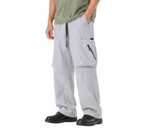 Pantaloni Eleganti con Elastico alla Caviglia Uomo in Laterali Jogger Montagna Gessato Seta Combat Scuri Ampi Safari Dietro Cowboy & Il Modello Cinghie Biscotto Outsider Mezza Sovrapantalone
