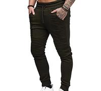 Pantaloni eleganti da uomo in cotone nero pantaloni da lavoro elasticizzati slim fit affusolati leggeri pantaloni da tuta casual eleganti pantaloni da jogging casual espandibili pantaloni piatti