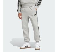 Pantaloni Essentials 3-Stripes Fleece Medium Grey Heather / Black 2XL
