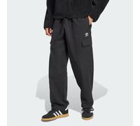 ADIDAS ORIGINALS Pantaloni cargo 'Trefoil Essentials' nero / bianco, Taglia 27-29