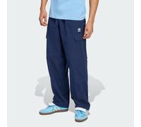 Pantaloni Essentials con Trifoglio Night Indigo / White L