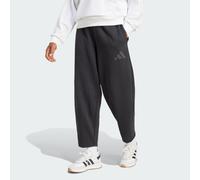 Pantaloni Essentials Contemporary Logo Fleece Barrel Black S