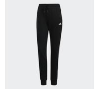 Pantaloni Essentials French Terry 3-Stripes Black / White S