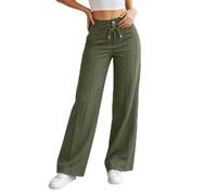 Pantaloni Estivi a Vita Alta e Gamba Larga, Comodi e Versatili, Perfetti PE | Leggings Blu Elettrico Up Cerimonia Fantasia Bottoni Paillettes Maculati Zip Bretelle Calzoncini Strettissimi
