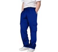 Pantaloni Estivi Bambino Jeans Cargo Tute Bambini Baggy Leggeri Pantalone a Gamba Dritta Y2K Streetwear Larga Hip Hop Lunghi Tuta Leggera