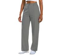 Pantaloni estivi da donna, eleganti per il tempo libero, taglio classico, materiale elasticizzato per una maggiore libertà di movimento, perfetti per lavoro e lavoro, elastico in vita per comfort con