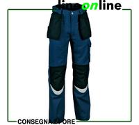 Pantaloni Cofra Carpenter da lavoro multitasca carpentiere portamartello uomo