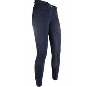 Pantaloni per equitazione donna e bambina Basic Belmtex Grip rinforzo Hkm Sports
