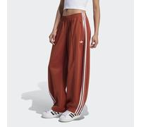 adidas Originals Firebird pantaloni barrel in vermillion-Rosso L