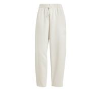 adidas Essentials - Contemporary - Pantaloni bombati felpati color alluminio con logo-Grigio XS