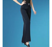 Pantaloni Flare Da Danza Latina Moderni Per Donne A Vita Alta Con Gamba Larga